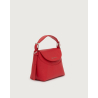 ORCIANI Nana Small Soft leather red handbag with shoulder strap B02175 MADE IN ITALY