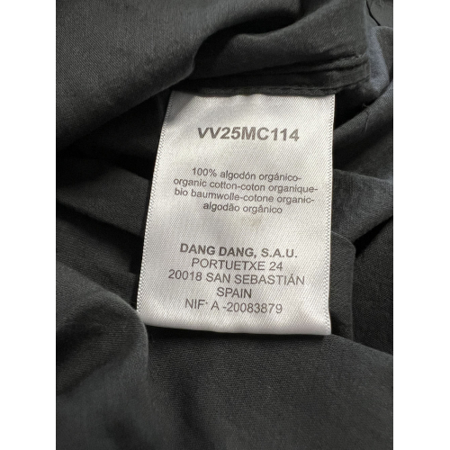 INDI&COLD camicia donna grigio cotone/sangallo MC114 100% cotone biologico