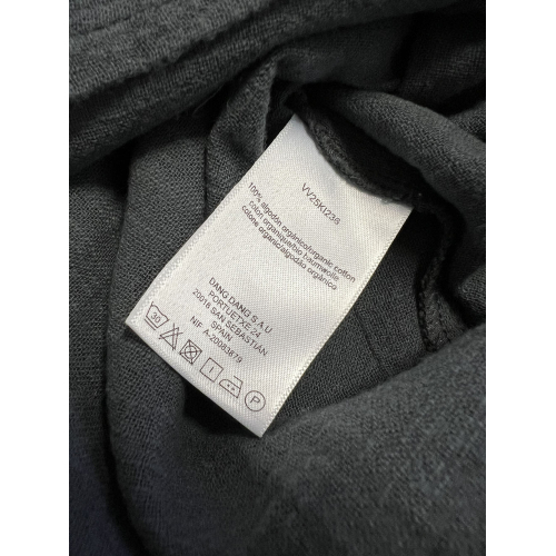 INDI&COLD camicia donna grigio con ricami  KI236 100% cotone biologico