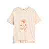 INDI&COLD ecru t-shirt ES376 100% organic cotton MADE IN SPAIN