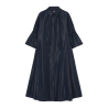 PERSONA by Marina Rinaldi abito donna chemisier taffettas blu 2513221011600 RENNES