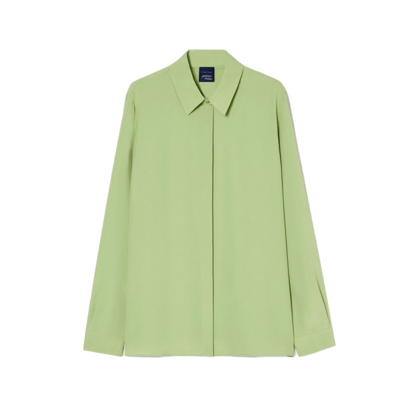 PERSONA by Marina Rinaldi TIMELESS line women's green shirt 2423116051600 BETTY