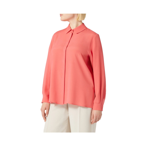 PERSONA by Marina Rinaldi TIMELESS line women's coral shirt 2423116051600 BETTY