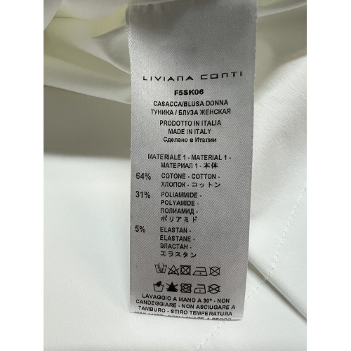 LIVIANA CONTI women's trapeze blouse F5SK06 GIOVI MADE IN ITALY
