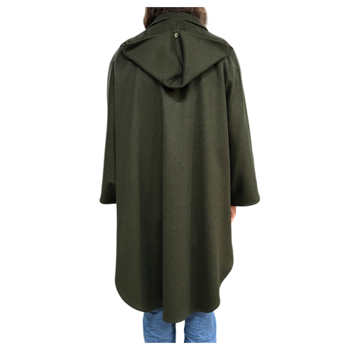 STEINBOCK mantella uomo loden verde sfoderata MT1152 77175 47 FORSTERKRAGEN MADE IN AUSTRIA