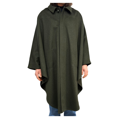 STEINBOCK men's green loden cape unlined MT1152 77175 47 FORSTERKRAGEN MADE IN AUSTRIA