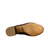 KUDETA’ stivale donna basso laminato cioccolato 514505 LAME’ MADE IN ITALY