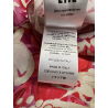 ZANETTI 1965 camicia donna over fuxia/panna ZB7959-D60520 MADE IN ITALY