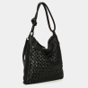 REPTILE'S HOUSE shopper nero EVE H826V02 ERIX Made in Italy