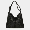 REPTILE'S HOUSE shopper nero EVE H826V02 ERIX Made in Italy