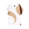 PERSONA by Marina Rinaldi t-shirt over girocollo bianco/caffè 2513971192 KRISS