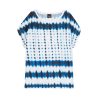 PERSONA by Marina Rinaldi crew neck oversized t-shirt 001 white/blue 2513971192 KRISS