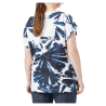 PERSONA by Marina Rinaldi crew neck oversized t-shirt 001 white/blue 2513971192 KRISS