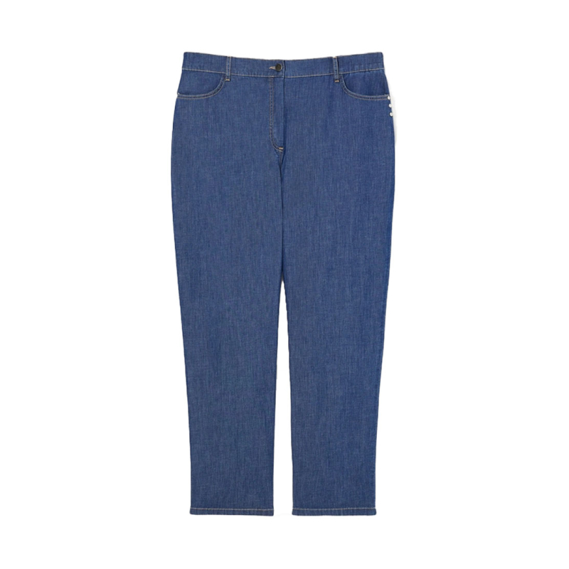PERSONA by Marina Rinaldi N.O.W line light denim jeans 2513181016 CLAVA