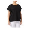 PERSONA by Marina Rinaldi N.O.W line t-shirt 006 black 2513971016 LINEN