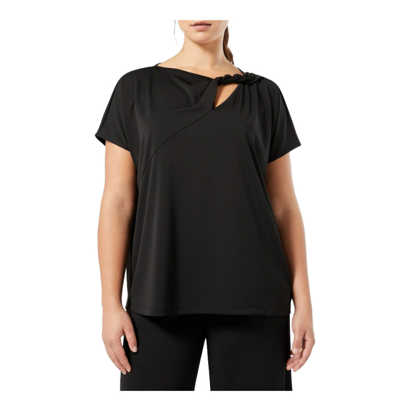 PERSONA by Marina Rinaldi jersey crepe black 2513971072 MINO