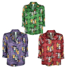 IL TE DELLE 5 patterned shirt SPANK TORAKIKI model SPOON MADE IN ITALY