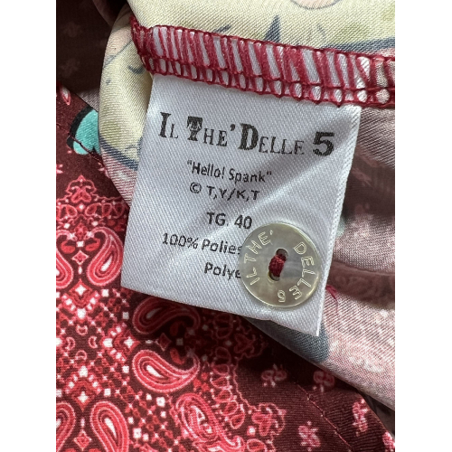 IL TE DELLE 5 patterned shirt SPANK TORAKIKI model SPOON MADE IN ITALY
