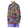 PERSONA by Marina Rinaldi N.O.W line black/multicolor oversized blouse 2513191056600 PACCHE