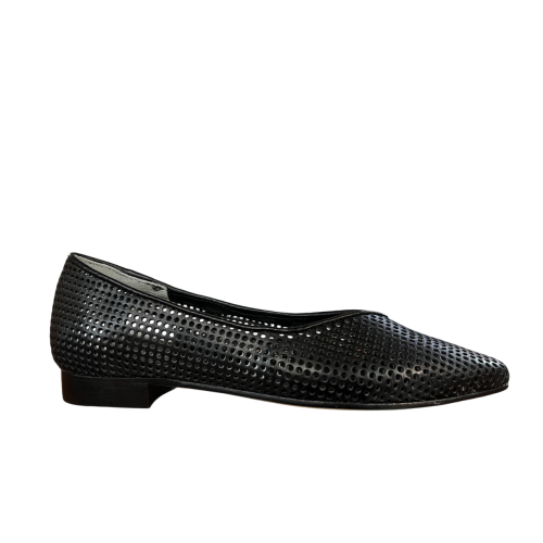 UPPER CLASS ballerina donna pelle traforata a punta 4110 MADE IN ITALY