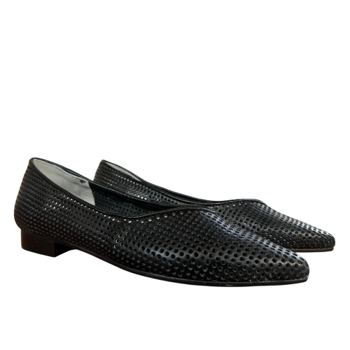 UPPER CLASS women's ballerina perforated leather pointed 4110 MADE IN ITALY