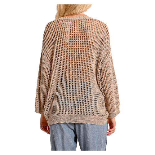 MOLLY BRACKEN women's cardigan mesh LA1711DP 97% acrylic 3% polyester