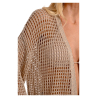 MOLLY BRACKEN women's cardigan mesh LA1711DP 97% acrylic 3% polyester
