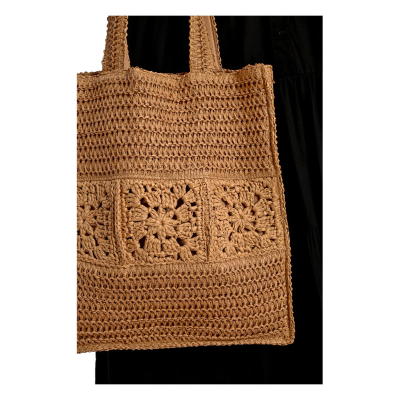 MOLLY BRACKEN women's crochet bag biscuit BA150DE 100% polyester