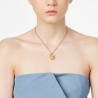 SODINI Short necklace with hanging insect Flora Multicolor 331199