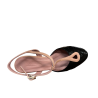 ENTOURAGE ILLIMITED women's bimaterial shoe powder/black LUCREZIA MADE IN ITALY