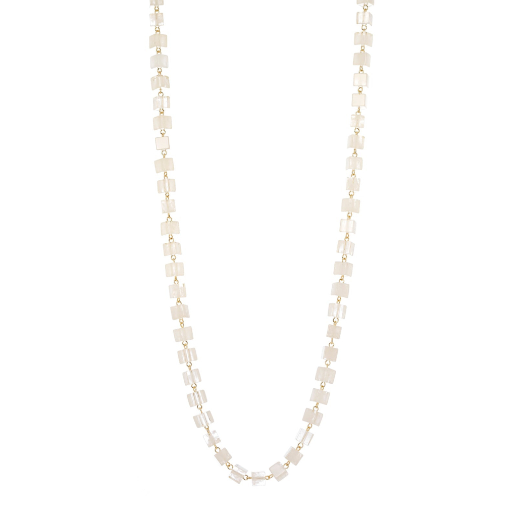 SODINI Kaaba Long Necklace 832108A WHITE