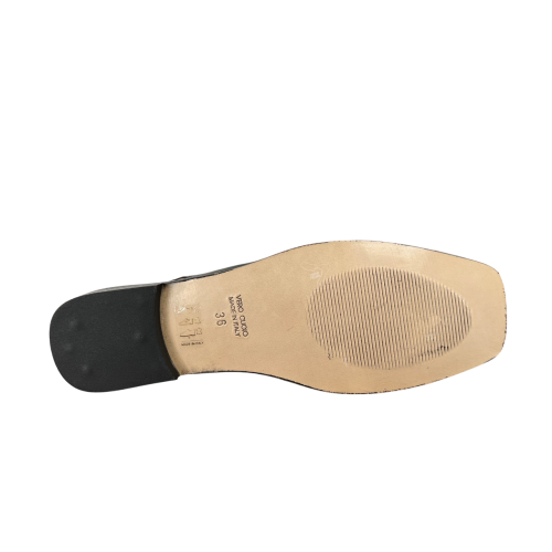 ENTOURAGE ILLIMITED black women's shoe open at the back ANNA MADE IN ITALY