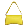 VISONA’ borsa donna a spalla impunture in tinta 24803 CALIFORNIA MADE IN ITALY