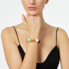 SODINI Bracciale elastico boule ed elementi traslucidi Chantal Multicolor 832147