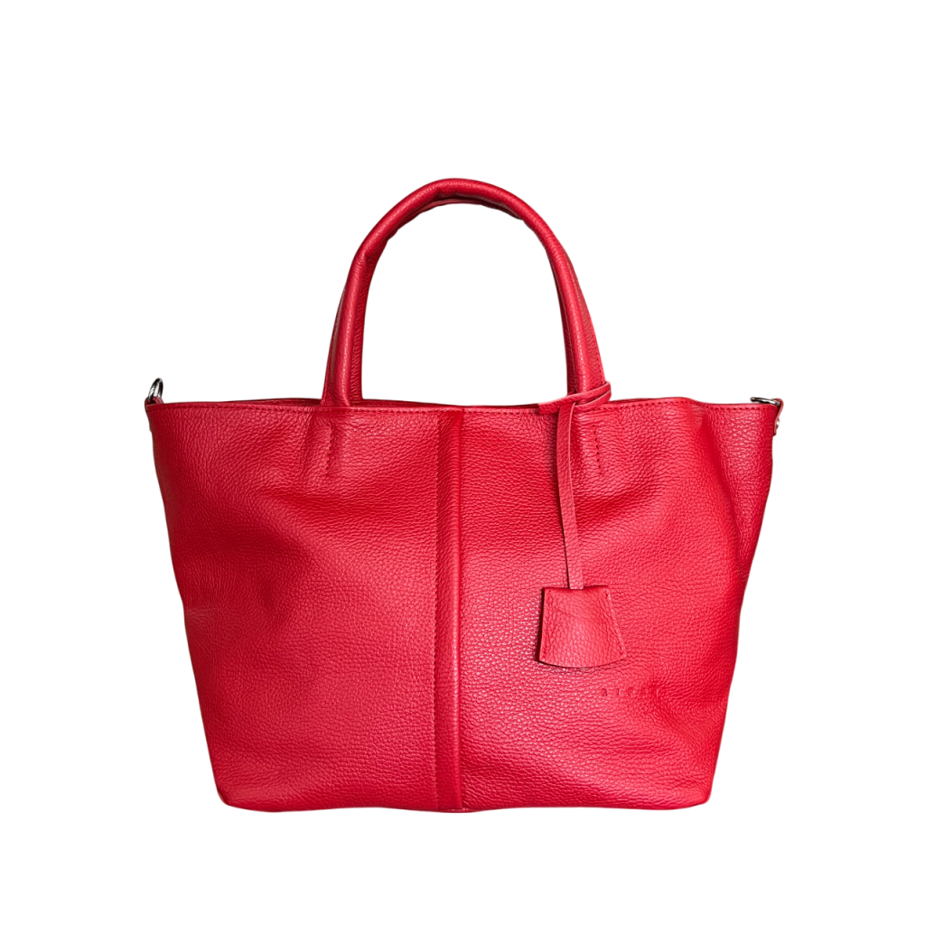 RIPANI borsa donna pelle cervo rossa E291OJ CARLOTTA MADE IN ITALY