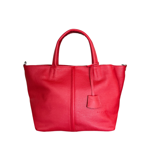 RIPANI borsa donna pelle cervo rossa E291OJ CARLOTTA MADE IN ITALY