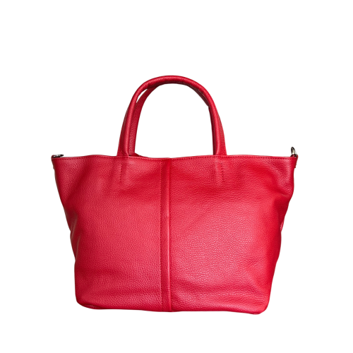 RIPANI borsa donna pelle cervo rossa E291OJ CARLOTTA MADE IN ITALY