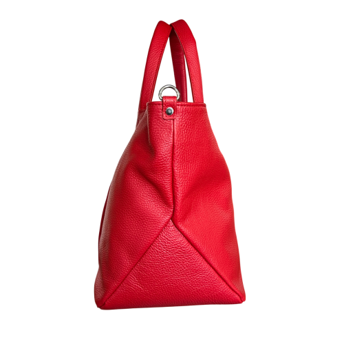 RIPANI borsa donna pelle cervo rossa E291OJ CARLOTTA MADE IN ITALY
