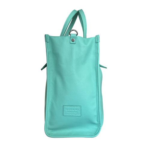 RIPANI borsa donna acquamarina con logo in tinta  E621LL ALDA MADE IN ITALY