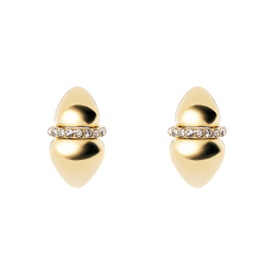 SODINI Orecchini a due gemme metallo Cocoon Oro 853034D