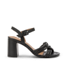 CARMENS sandalo donna pelle nero A55304 RENEW TWIST 100% pelle