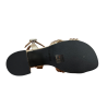 CARMENS sandalo donna pelle platino A55304 RENEW TWIST 100% pelle