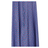 FEELING by JUSTMINE women's flared dress light blue/red/blue E2699 6106 MIDI DRESS MADE IN ITALY