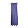 FEELING by JUSTMINE women's flared dress light blue/red/blue E2699 6106 MIDI DRESS MADE IN ITALY