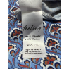 FEELING by JUSTMINE abito svasato azzurro/multicolor E2699 6101 ABITO MIDI MADE IN ITALY