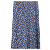FEELING by JUSTMINE flared dress light blue/multicolor E2699 6101 MIDI DRESS MADE IN ITALY