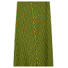 FEELING by JUSTMINE women's flared dress patterned brown/yellow/green E2736 6106 MADE IN ITALY