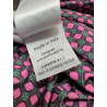FEELING by JUSTMINE women's trousers jersey aqua/burgundy/fuchsia E2624 6103 MADE IN ITALY
