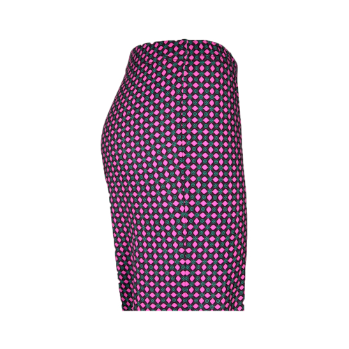 FEELING by JUSTMINE women's trousers jersey aqua/burgundy/fuchsia E2624 6103 MADE IN ITALY