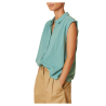 INDI&COLD camicia donna giada garza di cotone dietro jersey  SK355.LORE 100% cotone